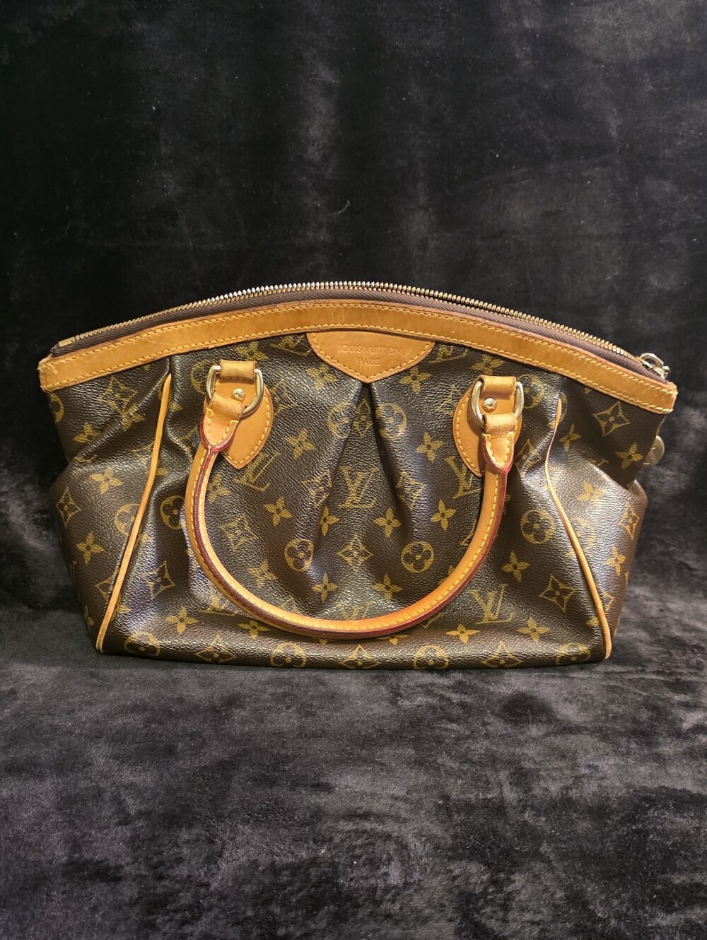 Louis Vuitton Monogram Canvas Tivoli PM in Brown & Tan